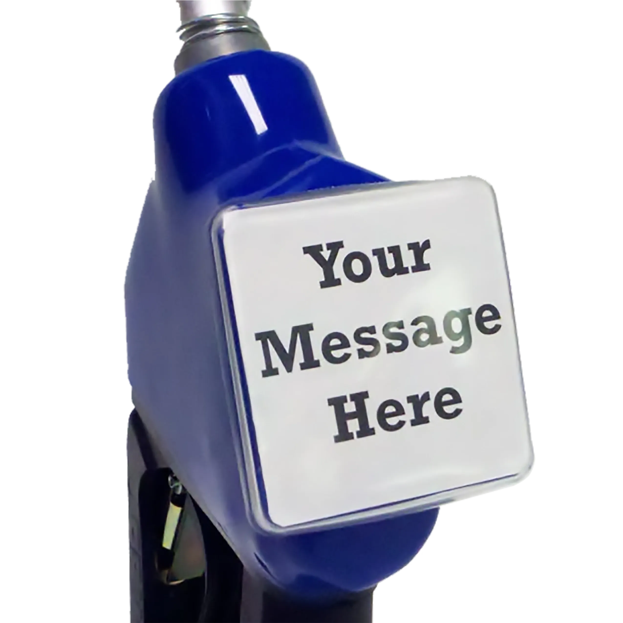 NEEI. Dark Blue Fuel Nozzle Talker Boot With Square Top